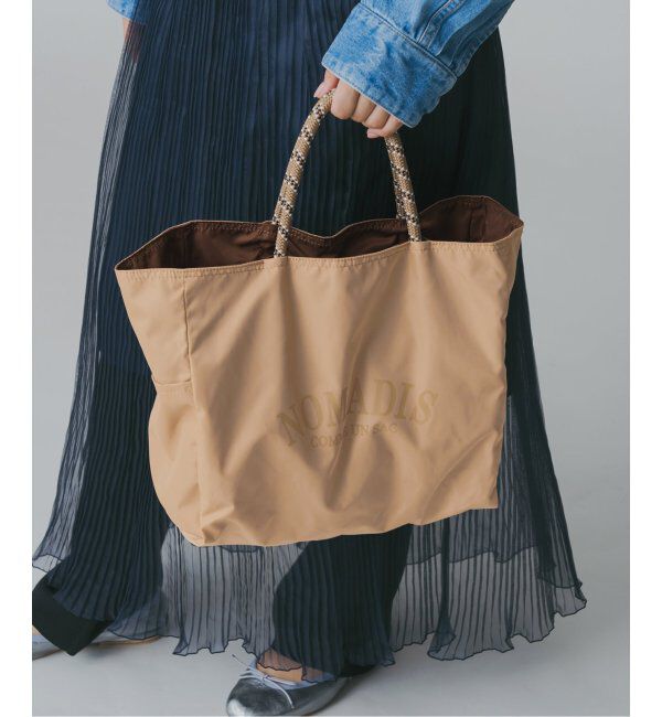 IENA「《WEB限定/追加》NOMADIS/ノマディス 別注 SAC WIDE リバーシブルトートバッグ」|トートバッグ|
