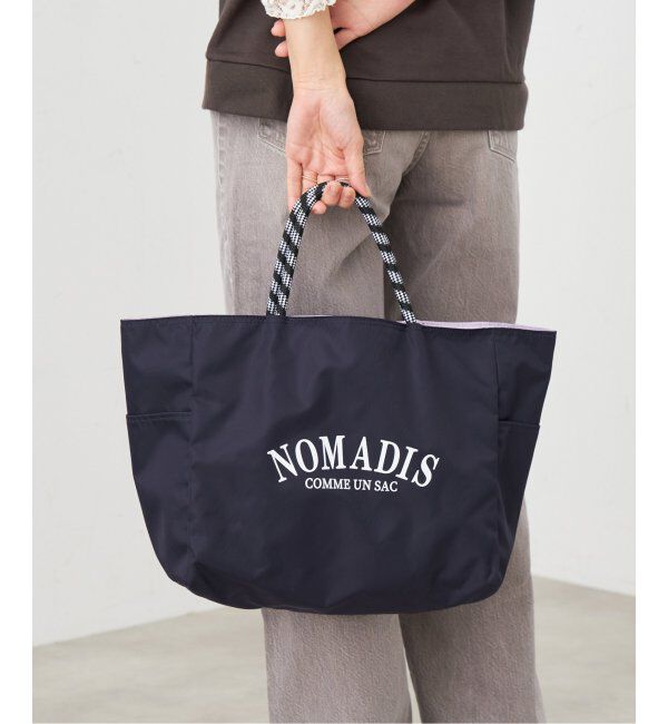 IENA「《WEB限定/追加》NOMADIS/ノマディス 別注 SAC WIDE リバーシブルトートバッグ」|トートバッグ|