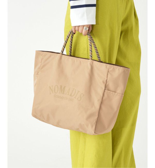 IENA「《WEB限定/追加》NOMADIS/ノマディス 別注 SAC WIDE リバーシブルトートバッグ」|トートバッグ|