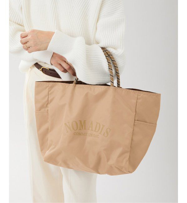 IENA「《WEB限定/追加》NOMADIS/ノマディス 別注 SAC WIDE リバーシブルトートバッグ」|トートバッグ|
