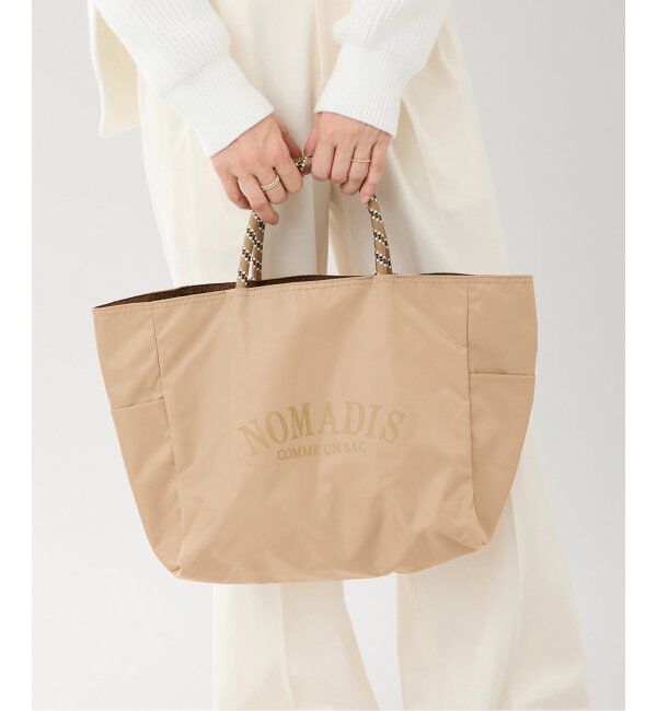 IENA「《WEB限定/追加》NOMADIS/ノマディス 別注 SAC WIDE リバーシブルトートバッグ」|トートバッグ|