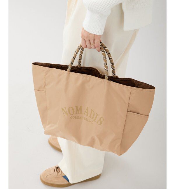 IENA「《WEB限定/追加》NOMADIS/ノマディス 別注 SAC WIDE リバーシブルトートバッグ」|トートバッグ|