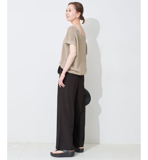 SLOBE IENA「《WEB限定/追加3》ラップジャージパンツ」|その他|