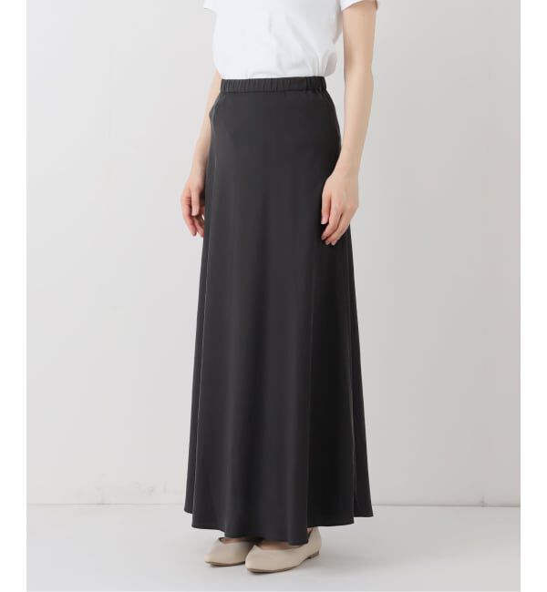 SLOBE IENA「《3サイズ展開/WEB限定/追加4》フィブリルマーメイドフレアスカート」|スカート|