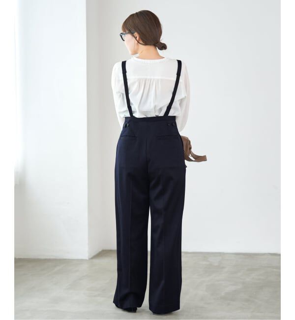 IENA「サスペンダーパンツ」|スラックス|