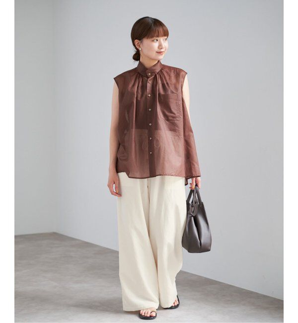 IENA「リネン混イージーパンツ」|その他|