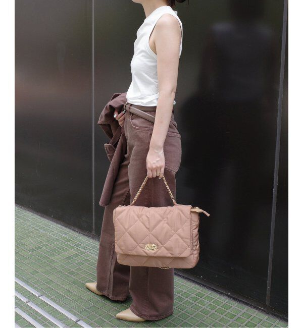 SLOBE IENA「Serque/セルク ギャザーノースリーブ」|タンクトップ|