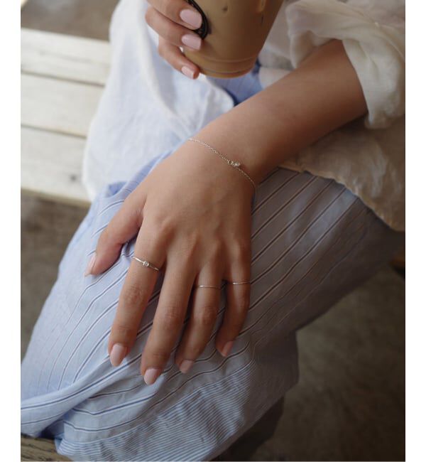 SLOBE IENA「unique/ユニーク SLOBE別注 ダイヤモンド1粒リング」|リング|