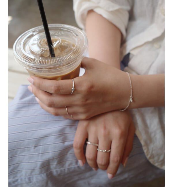 SLOBE IENA「unique/ユニーク SLOBE別注 ダイヤモンド1粒リング」|リング|