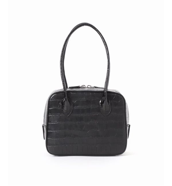 VERMEIL par iena「MAISON CANAU メゾン カナウ ボックスボストンS 別注ロングハンドル MCLH3DB2」|ボストンバッグ|