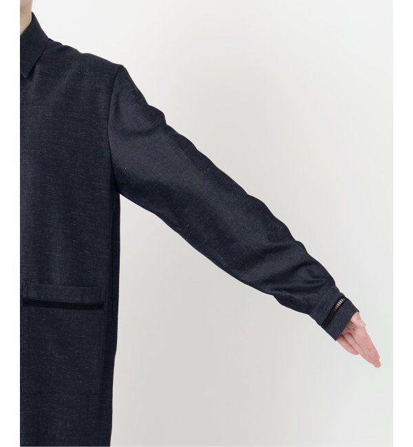 VERMEIL par iena「Room no.8 BLACK  ルームエイトブラック TRI/TWILL COMBI LACE DRE BR80-244-35690」|ワンピース|