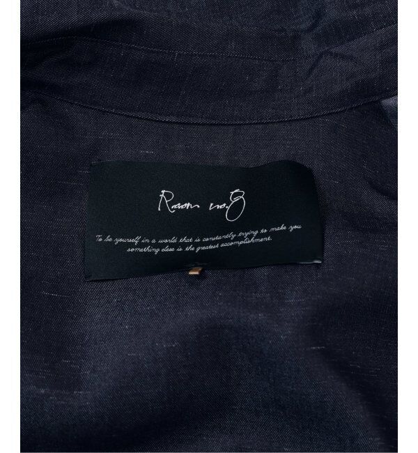 VERMEIL par iena「Room no.8 BLACK  ルームエイトブラック TRI/TWILL COMBI LACE DRE BR80-244-35690」|ワンピース|