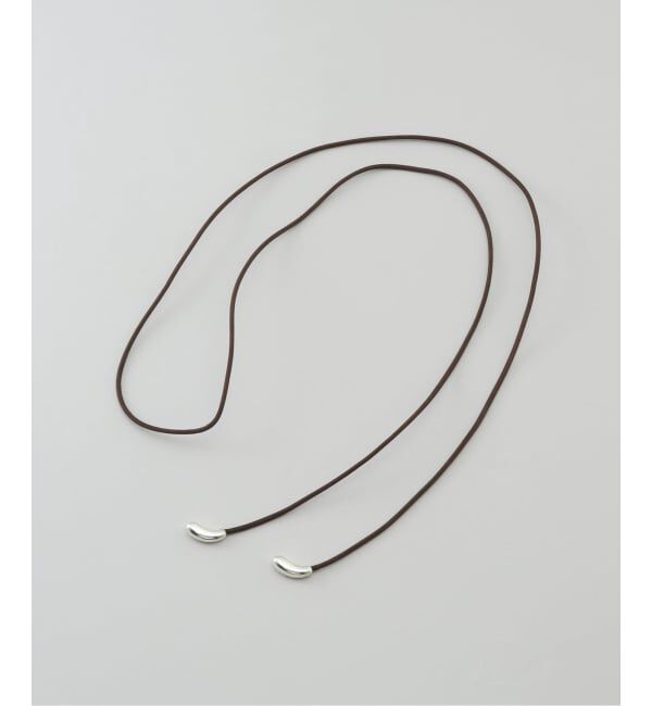 SLOBE IENA「PLUME/プリュム コードチョーカー SL-04L」|ネックレス|