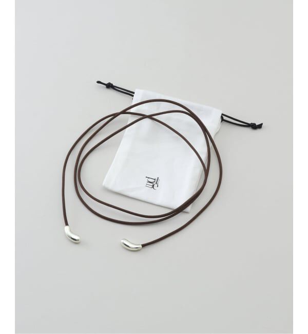 SLOBE IENA「PLUME/プリュム コードチョーカー SL-04L」|ネックレス|