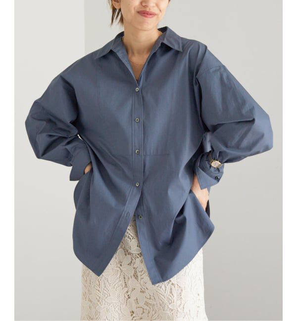 IENA「Maison IENAブザムシャツ」|シャツ・ブラウス|