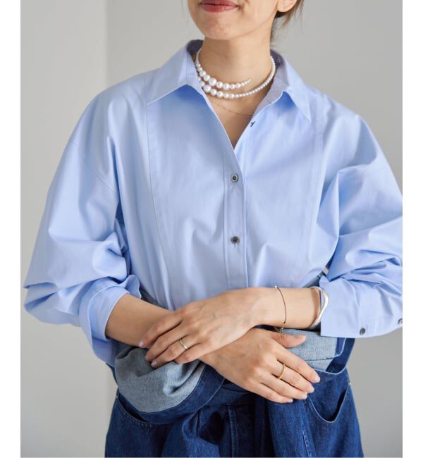 IENA「Maison IENAブザムシャツ」|シャツ・ブラウス|