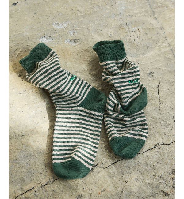 IENA「《WEB・一部店舗限定/追加4》BLACK ソックス」|ソックス|