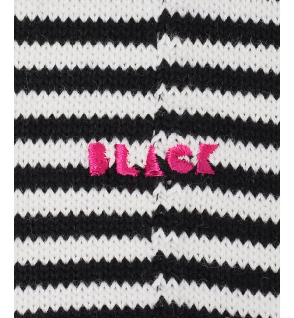 IENA「《WEB・一部店舗限定/追加4》BLACK ソックス」|ソックス|