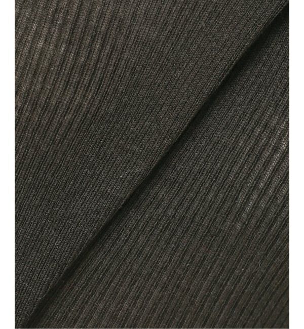 SLOBE IENA「シアーフリルリブニット」|ニット・セーター|