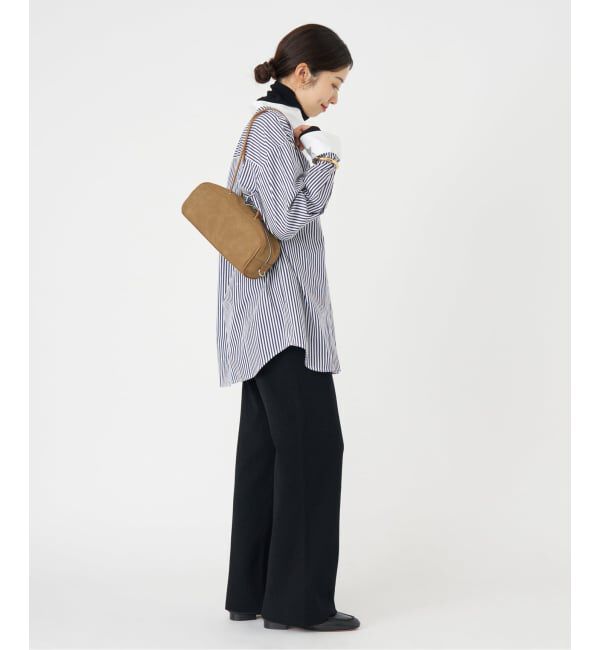 IENA「スビンコットンビブシャツ」|シャツ・ブラウス|