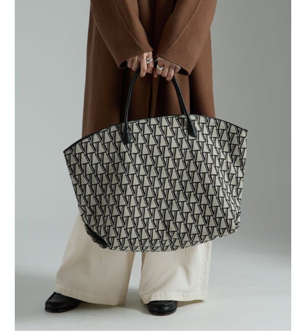 VERMEIL par iena「《WEB限定/追加》SHIME シィメ 別注 MAXI トートバッグ」|トートバッグ|