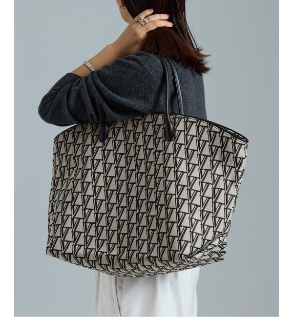 VERMEIL par iena「《WEB限定/追加》SHIME シィメ 別注 MAXI トートバッグ」|トートバッグ|