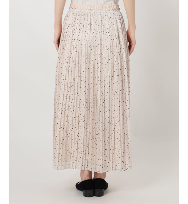 SLOBE IENA「ドットプリーツスカート」|スカート|
