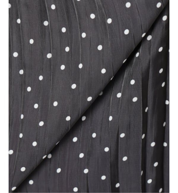 SLOBE IENA「ドットプリーツスカート」|スカート|