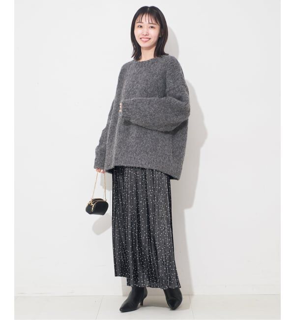 SLOBE IENA「ドットプリーツスカート」|スカート|