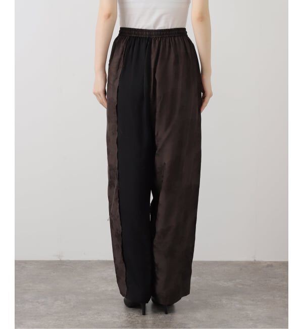 IENA LA BOUCLE「CORDERA/コルデラ JACQUARD RELAXED PANTS 252026-DB-U」|その他|