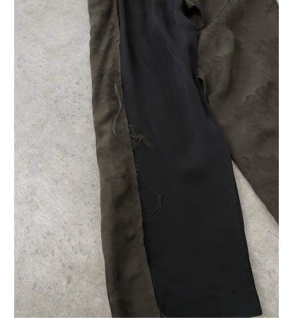 IENA LA BOUCLE「CORDERA/コルデラ JACQUARD RELAXED PANTS 252026-DB-U」|その他|