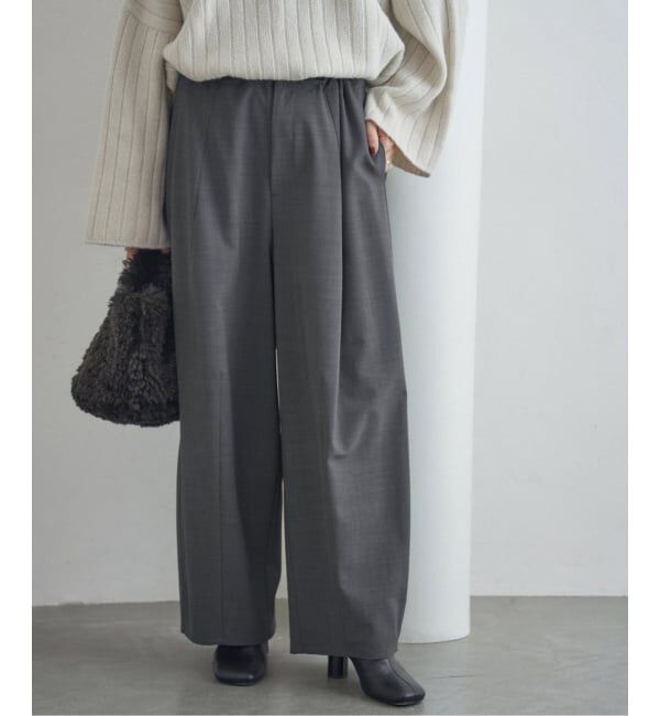 IENA「《追加》ウォッシャブル コクーンパンツ」|その他|