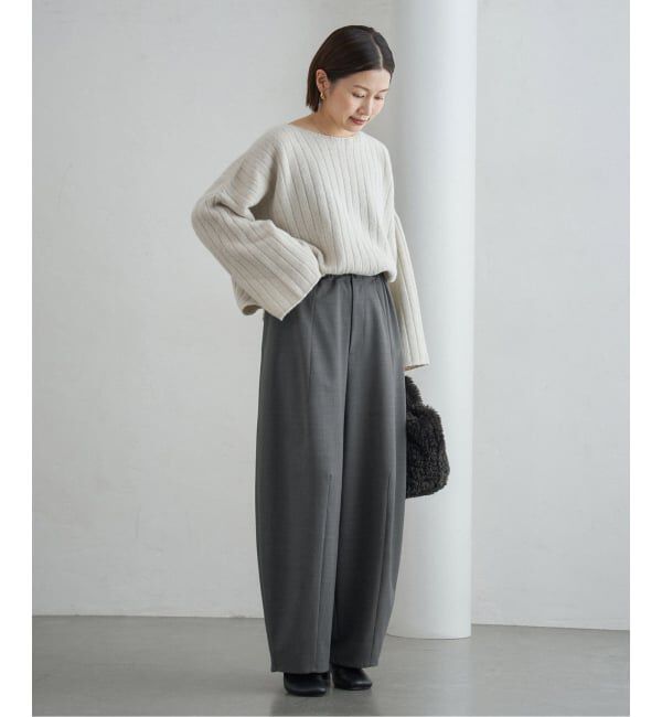 IENA「《追加》ウォッシャブル コクーンパンツ」|その他|