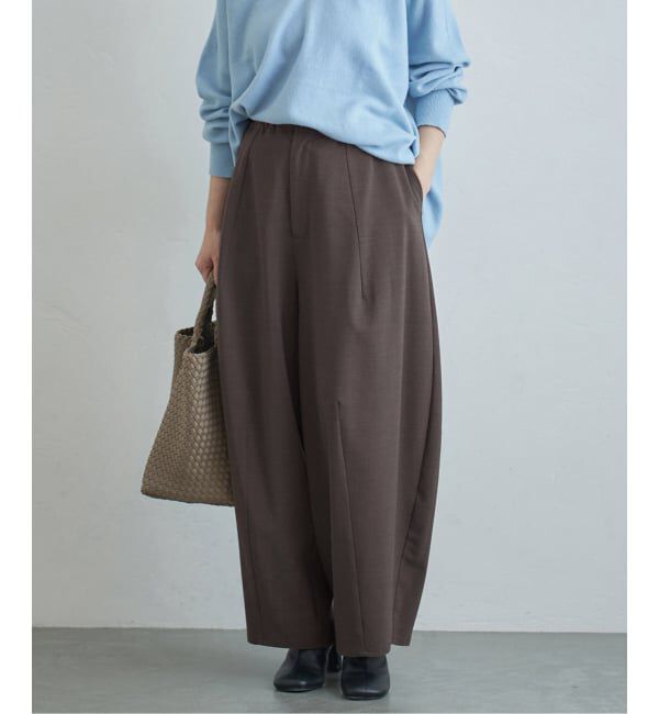 IENA「《追加》ウォッシャブル コクーンパンツ」|その他|