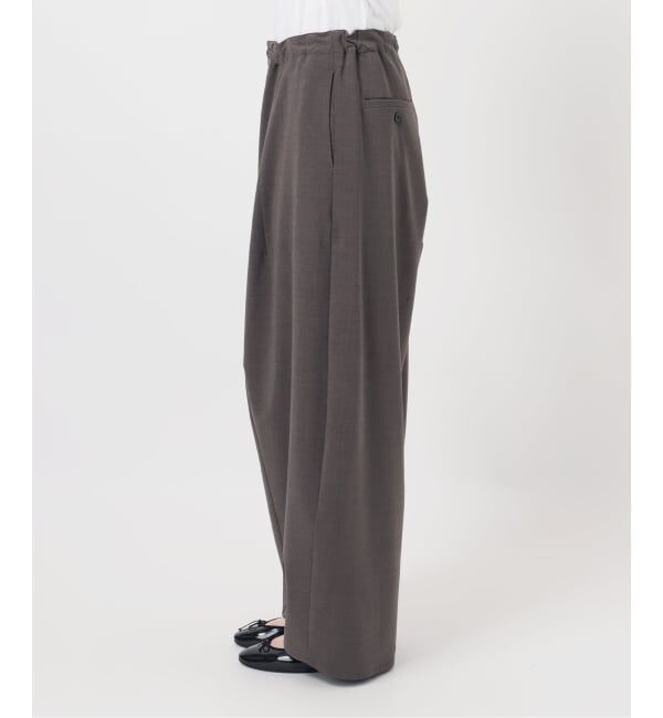 IENA「《追加》ウォッシャブル コクーンパンツ」|その他|