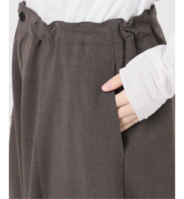 IENA「《追加》ウォッシャブル コクーンパンツ」|その他|