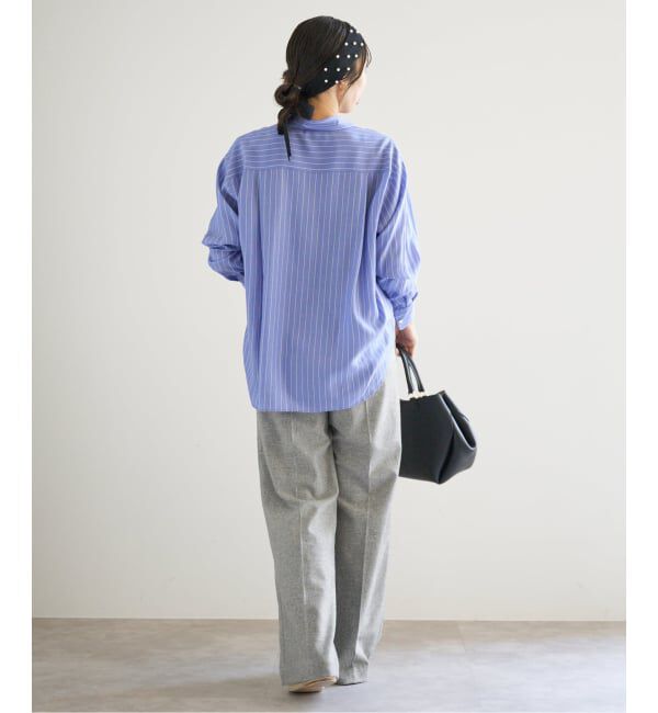 IENA「《追加》ウォッシャブル ツイードイージースラックス」|その他|