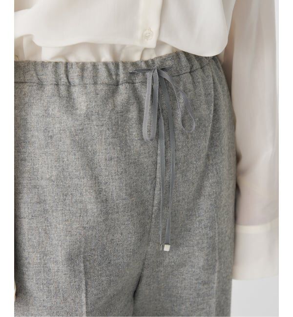 IENA「《追加》ウォッシャブル ツイードイージースラックス」|その他|