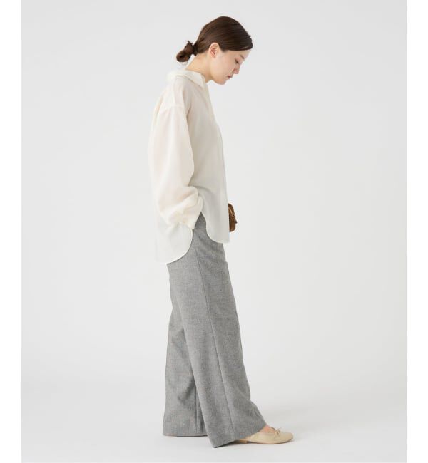 IENA「《追加》ウォッシャブル ツイードイージースラックス」|その他|