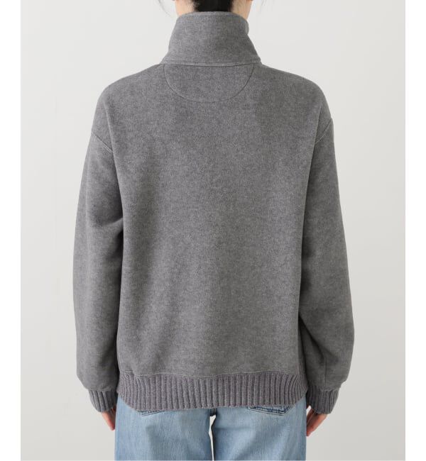 IENA「フリースハーフジップ」|スウェット・ジャージ|