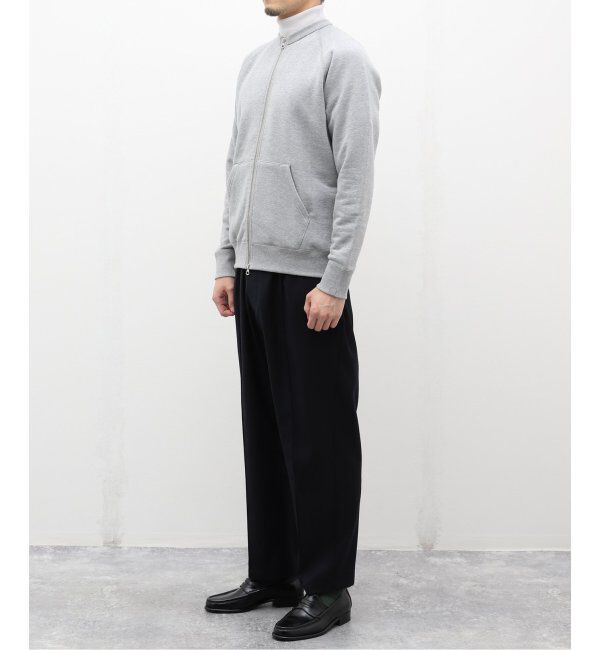 EDIFICE「【LOOPWHEELER for LOWERCASE】ライトツリウラケ ZIPカーディガン」|カーディガン|
