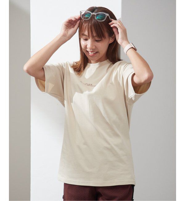 Paris Saint-Germain「【Paris Saint-Germain / パリ・サン＝ジェルマン】JP BACK EMBLEM TSH」|Tシャツ・カットソー|ベージュ