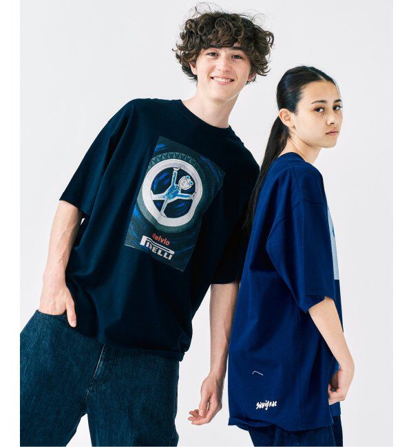 417 EDIFICE「《追加》SAVIGNAC 別注 French Company プリントTシャツ 2」|Tシャツ・カットソー|