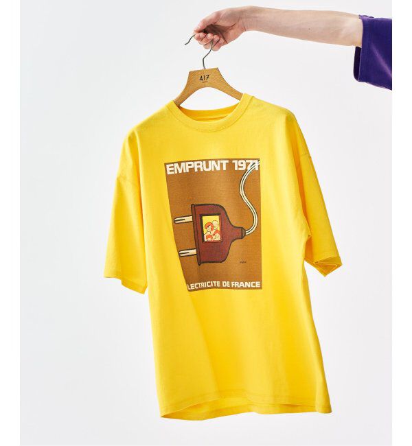 417 EDIFICE「《追加》SAVIGNAC 別注 French Company プリントTシャツ 2」|Tシャツ・カットソー|