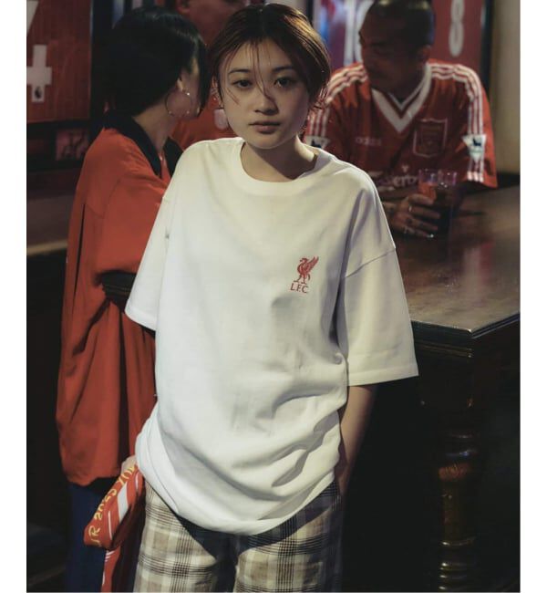 Liverpool FC「【Liverpool FC / リバプール FC】 ASIAN FONT PRINT Tシャツ」|Tシャツ・カットソー|