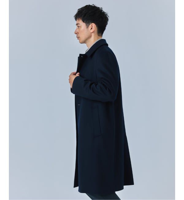 EDIFICE「MACKINTOSH(マッキントッシュ) 別注 DUNKELD/ダンケルド Loro Piana Fabric」|ステンカラーコート|