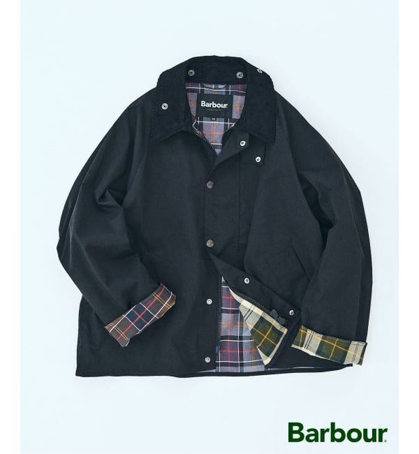 417 EDIFICE「BARBOUR / バブアー 417別注 TRANSPORT」|ブルゾン・スタジャン|ブラック