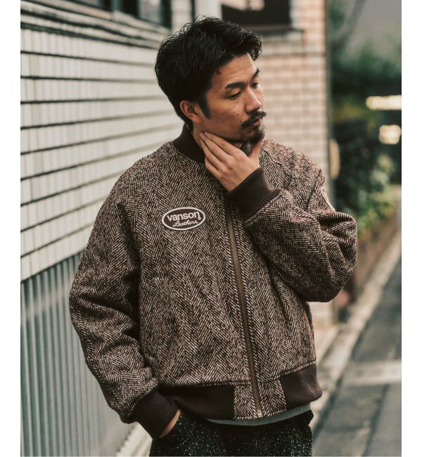 417 EDIFICE「VANSON &times; 417 TWEED TEAM ジャケット」|その他|