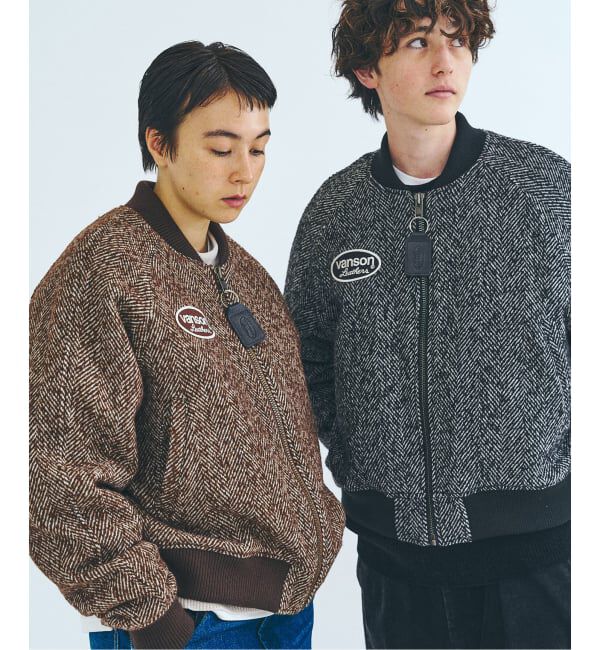 417 EDIFICE「VANSON &times; 417 TWEED TEAM ジャケット」|その他|