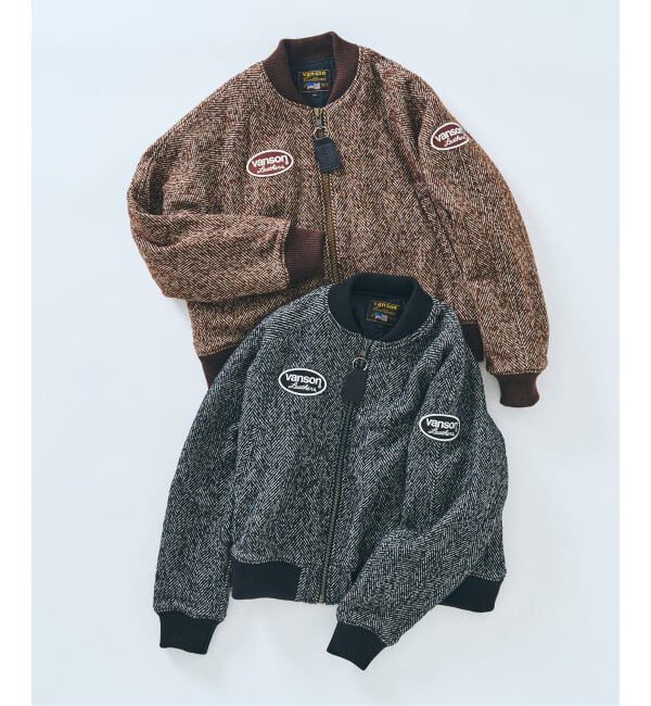 417 EDIFICE「VANSON &times; 417 TWEED TEAM ジャケット」|その他|